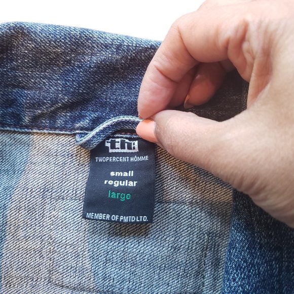 Two Percent Homme Women’s Denim Jacket - Picture 5 of 14